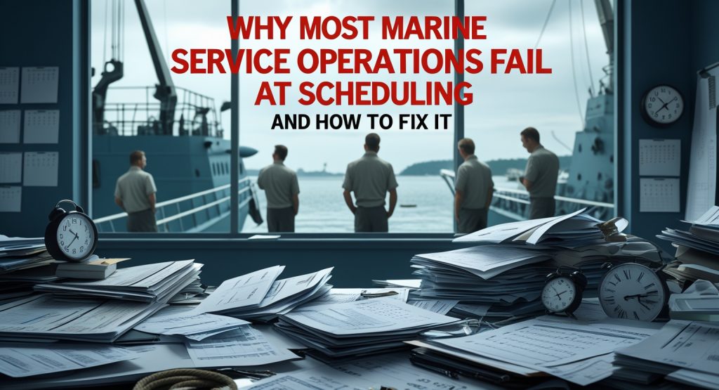 Marine Service Operations Struggle with Scheduling