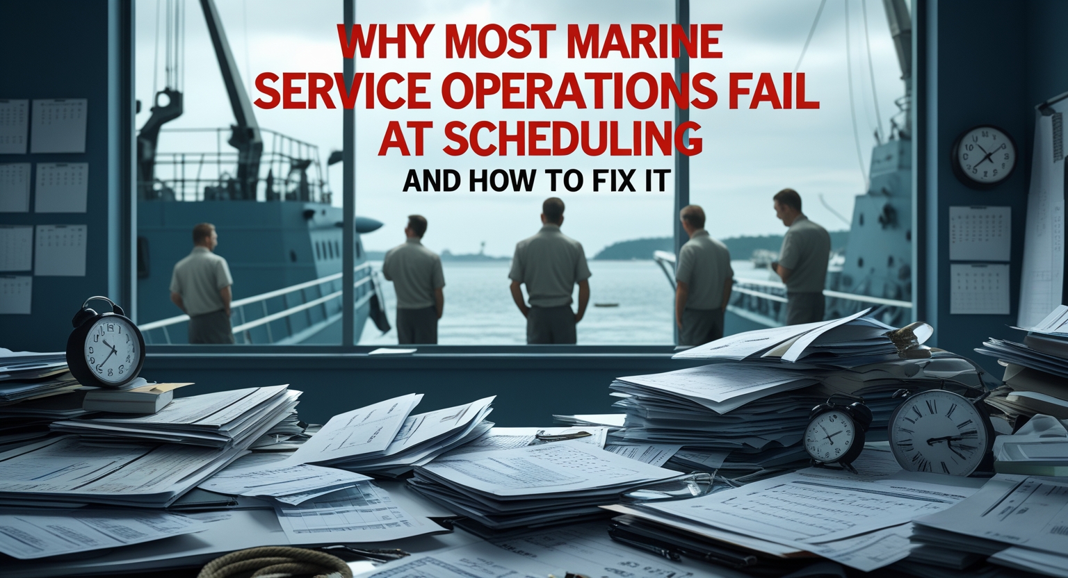 Marine Service Operations Struggle with Scheduling