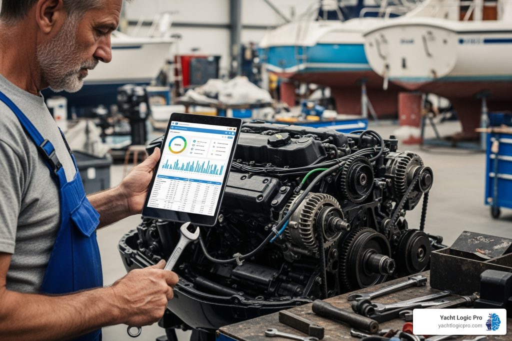 Boat maintenance software