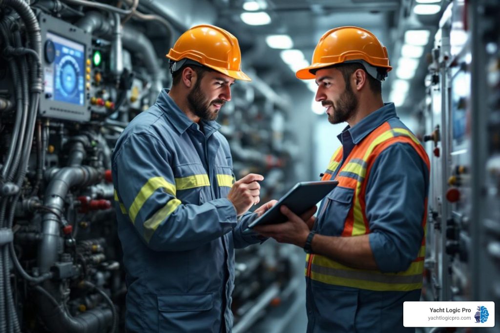 Ship maintenance software