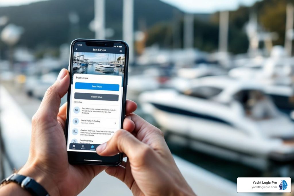 boat service app