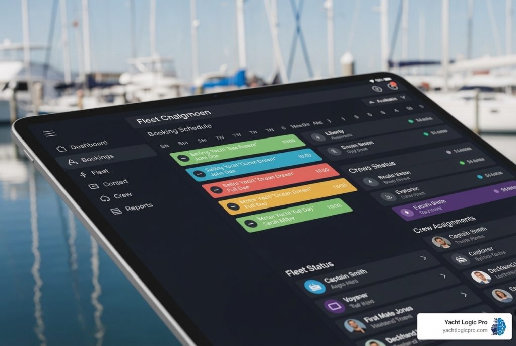 charter boat management software