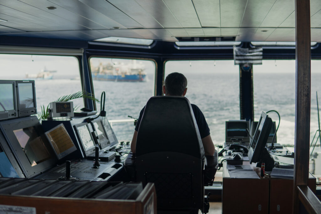 marine business owner dealing with automation and navigation tools